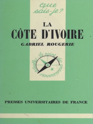 cover image of La Côte d'Ivoire